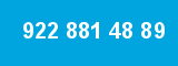 922 881 48 89 922 881 48 89